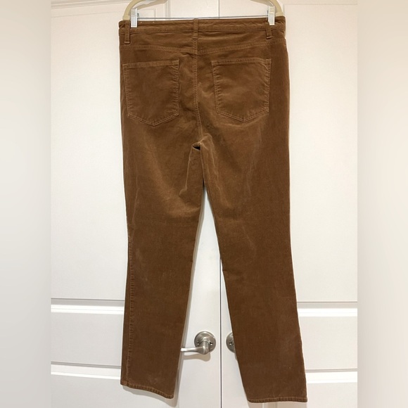 Talbots NWOT corduroy straight leg stretch pants sz12 - Picture 3 of 6